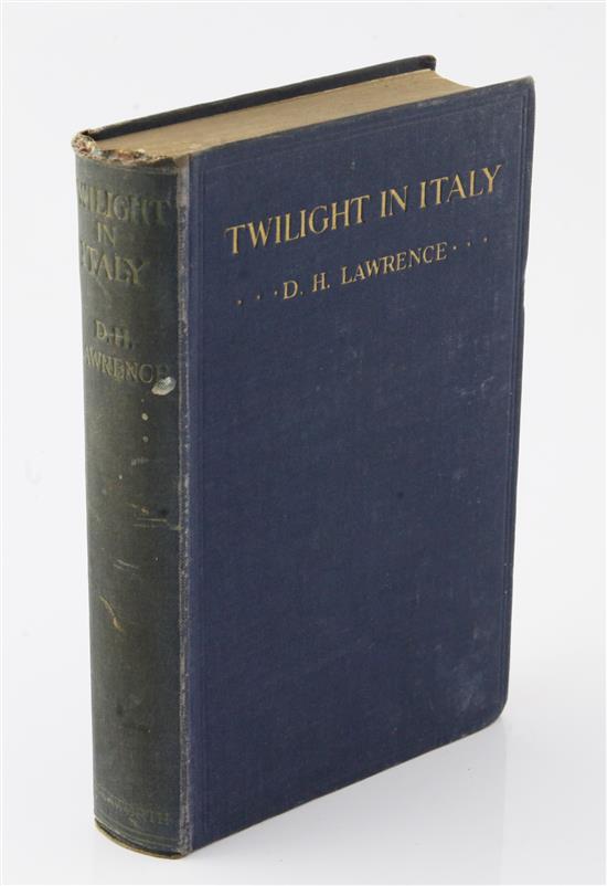 Lawrence, David Herbert - Twilight in Italy,